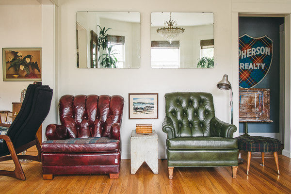 Drexel Chair & Ottoman