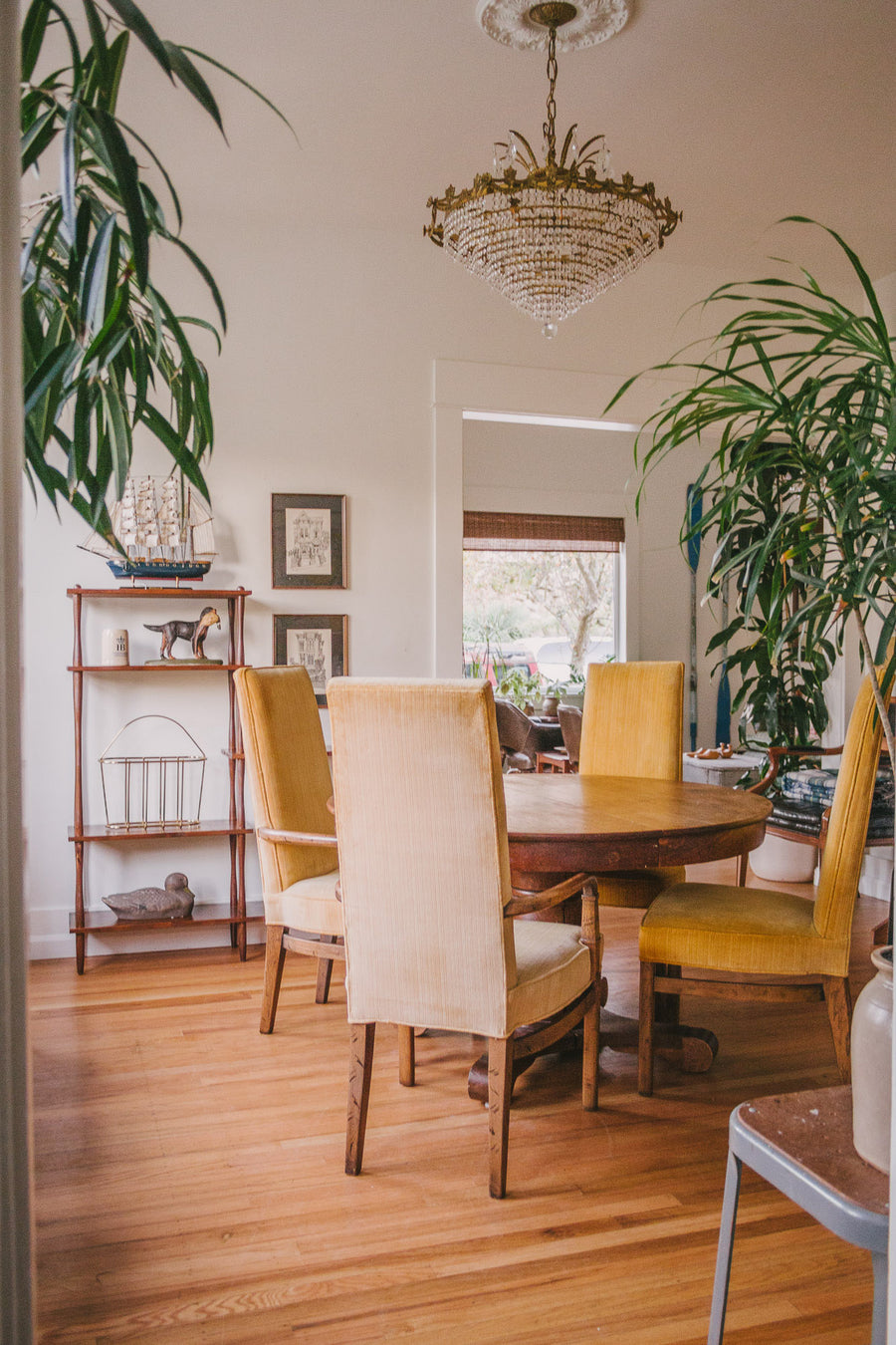 Quartersawn Oak Farm Table
