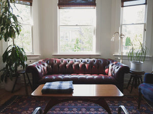 English Leather Chesterfield