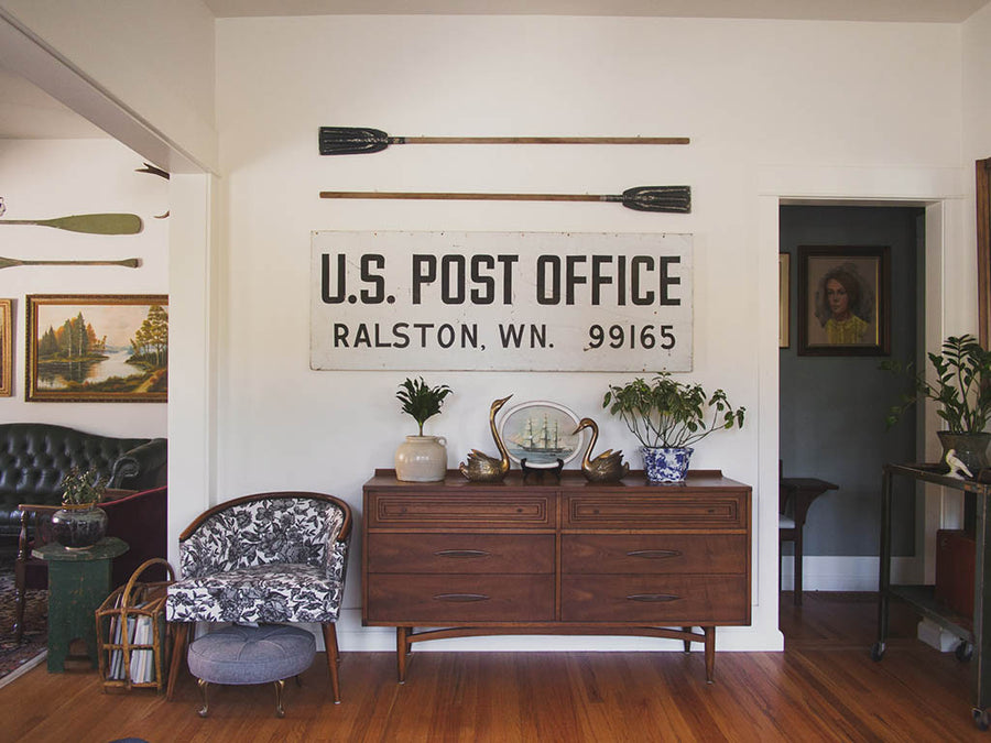 Large Industrial USPS Sign