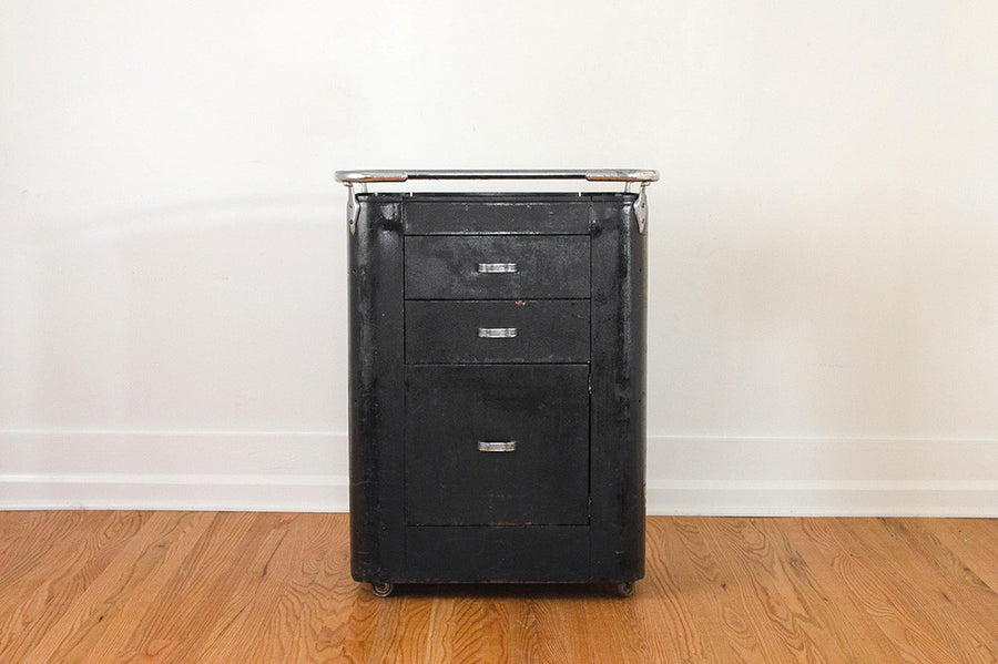 Industrial Bar Cart