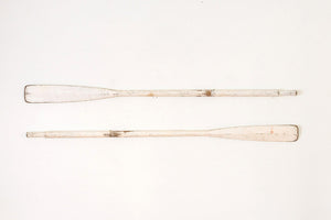Vintage Painted Oars
