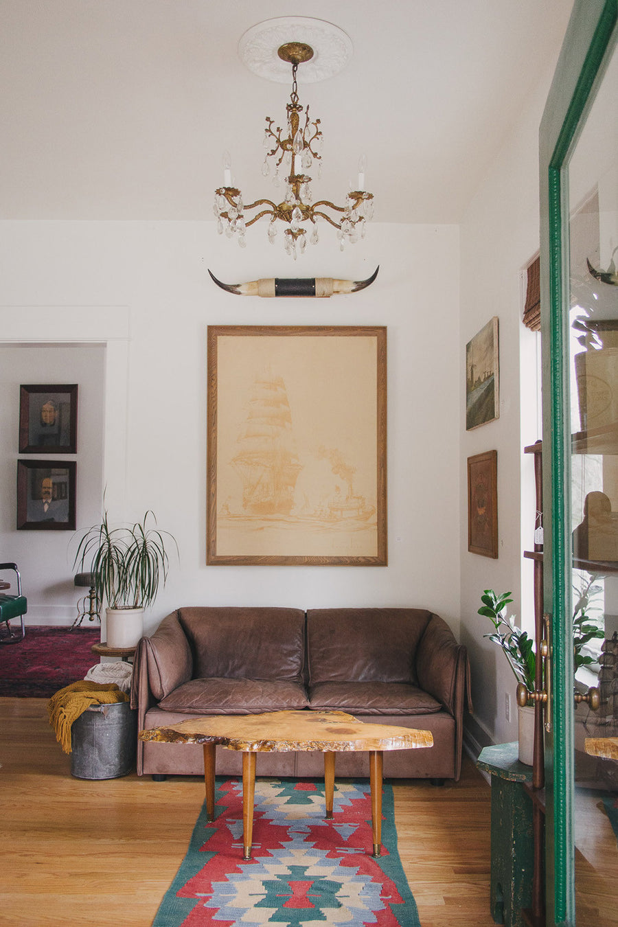 MCM Slab Coffee Table
