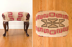 Kilim Rug Ottoman