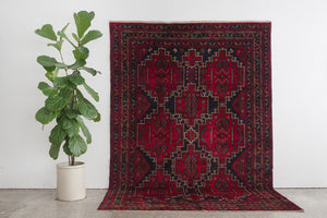 6.5x9 Afghani Rug | SANGA