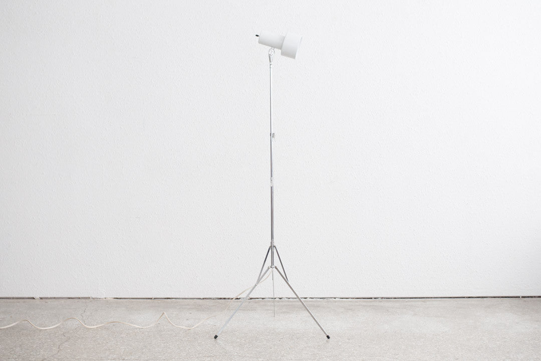 White Tripod Floor Lamp