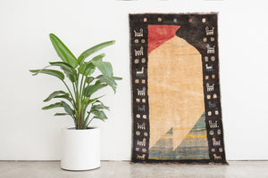 3x5.5 Gabbeh Rug | ASEF