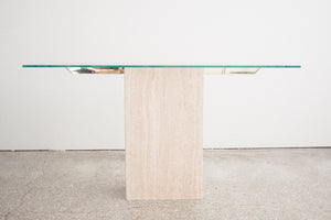 Minimalist Stone Console Table
