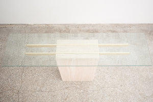 Minimalist Stone Console Table