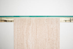Minimalist Stone Console Table