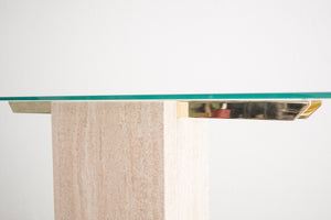 Minimalist Stone Console Table