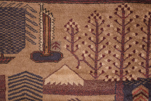 3x4.5 Afghan Rug | BABRAK
