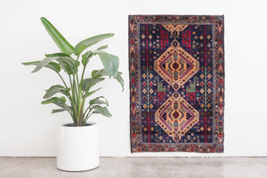 3x4.5 Afghan Rug | BACHA