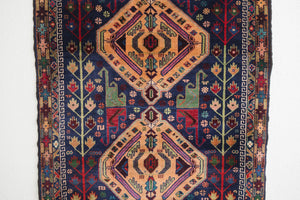 3x4.5 Afghan Rug | BACHA