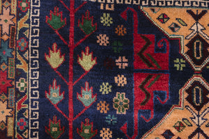 3x4.5 Afghan Rug | BACHA