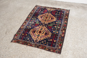 3x4.5 Afghan Rug | BACHA