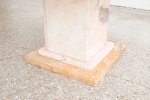 Pink Marble Coffee Table