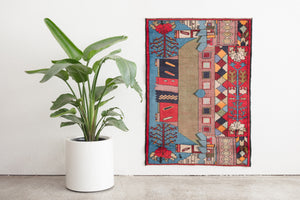 3x4 Afghan Rug | GRANA