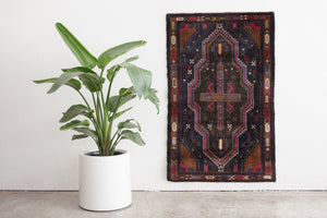 3x4.5 Afghan Rug | HINA