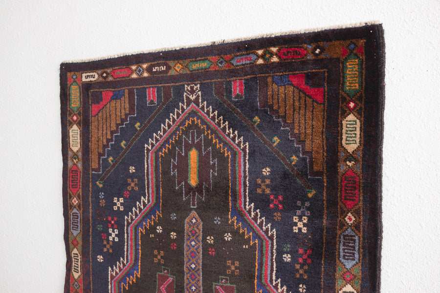 3x4.5 Afghan Rug | HINA