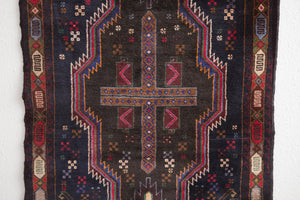 3x4.5 Afghan Rug | HINA