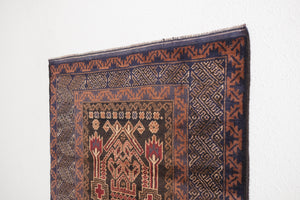3x4.5 Afghan Rug | PANRA