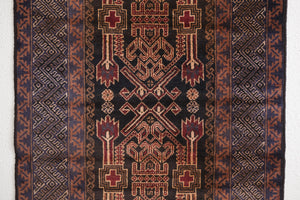 3x4.5 Afghan Rug | PANRA