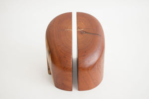 Wood Slab Bookends