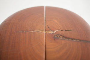 Wood Slab Bookends