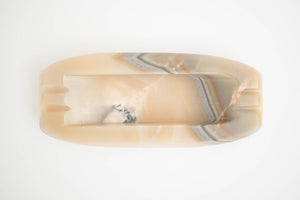 Carved Onyx Ash Tray