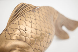 Vintage Brass Fish