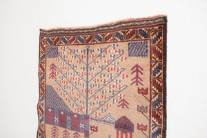 3x4.5 Afghan Rug | TOTI