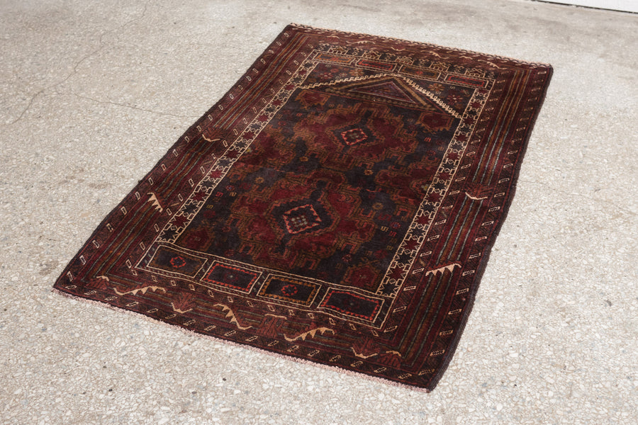 3x4.5 Afghan Rug | ZORKA