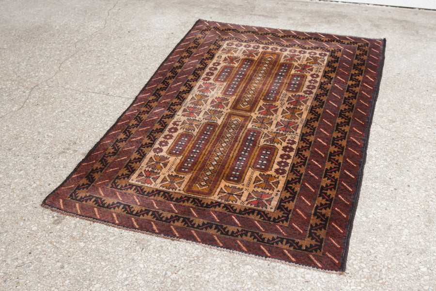 3x4.5 Afghan Rug | RESHTINA