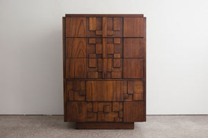 Lane Mosaic Highboy Dresser