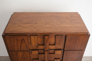 Lane Mosaic Highboy Dresser