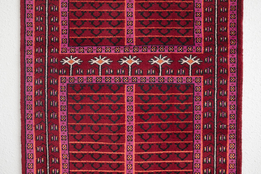 3x15 Peshawar Bokhara Rug | RAHEEL