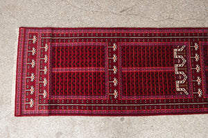 3x15 Peshawar Bokhara Rug | RAHEEL