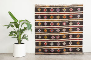 5x6 Turkish Kilim Rug | CEBEL