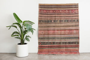 4.5x6 Turkish Kilim Rug | LEVENT