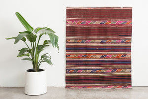 4x5 Turkish Kilim Rug | BESEN
