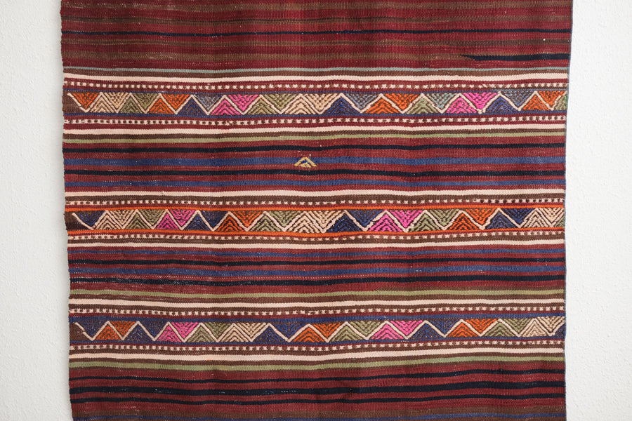 4x5 Turkish Kilim Rug | BESEN