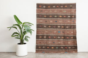 5x6.5 Turkish Kilim Rug | CAREN