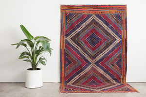 5x9 Turkish Kilim Rug | CARI