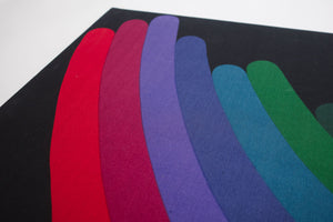 Vintage Fujie Textile Panel