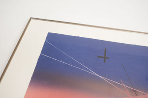 Framed Geometric Print