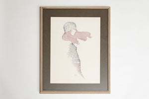 Vintage A. Gruerio Lithograph