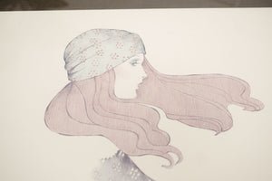 Vintage A. Gruerio Lithograph
