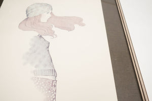 Vintage A. Gruerio Lithograph