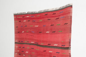 3.5x8 Turkish Kilim Rug | ATAN